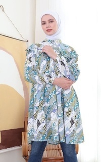Tunik Corak Tunik Green-704137