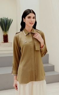 Shirt Anya Detailed Shirt - Bistre