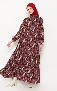 Long Dress Freya Dress Ruby