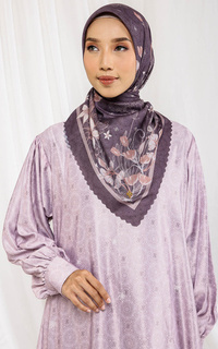 Printed Scarf Aiyana  Series Scarf Choco 