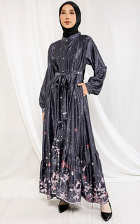 Long Dress Aiyana Deba Dress Black 