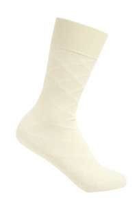 Socks Monogram Nylon Socks - White