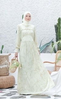 Gamis Athena Vintage Dress Busui