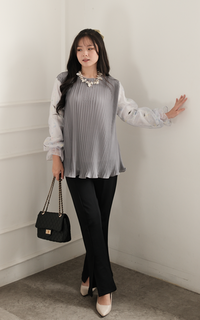 Blouse Alunicorn - Serena Blouse - Ash Grey