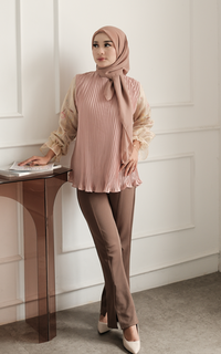 Blus Alunicorn - Serena Blouse - Rose Gold