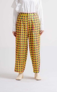Celana Nadjani x Syagini Adra Pants Printed Yellow
