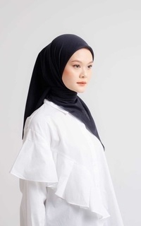 Plain Scarf Nadjani - Raqila Scarf Black