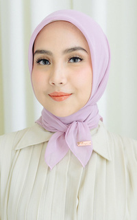 Plain Scarf Kirana Paris Plain Japan Lilac-707001
