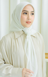 Plain Scarf Kirana Paris Plain Japan Vanilla-707025