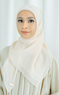 Plain Scarf Kirana Paris Plain Japan Champagne-707027