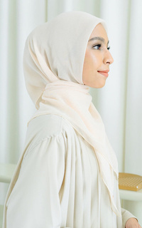 Plain Scarf Kirana Paris Plain Japan Champagne-707029