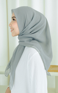 Plain Scarf Kirana Paris Plain Japan Smoke Green-707089