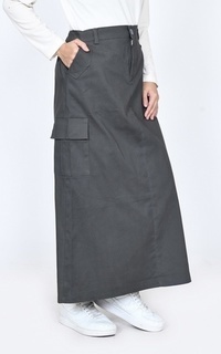 Rok Rok Kargo Jennie Abu tua Dark Grey-707505