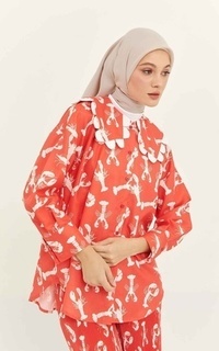 Blus Nadjani Kadyn Red