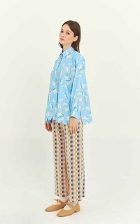 Blus Nadjani Ciara Baby Blue