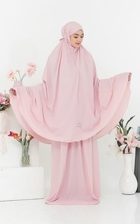 Mukena Naeka Mukena Travel Haniyah - Pink