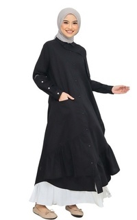 Gamis Lunangoofficial - Midi Dress Dewasa Wanita Kode LG 862