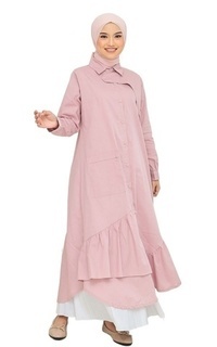 Gamis Lunangoofficial - Midi Dress Dewasa Wanita Kode LG 862