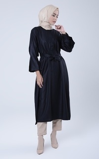 Tunik Laffa Zia Tunic - Black ZRN