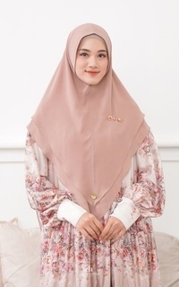 Hijab Polos Rania Khimar Allsize - Alya Hijab by Naja