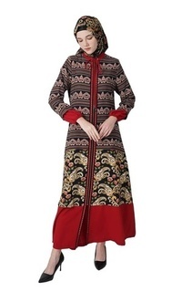 Gamis D8812 Red