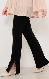 Celana Aluinicorn - Zoe Pants - Black - Pants Wanita