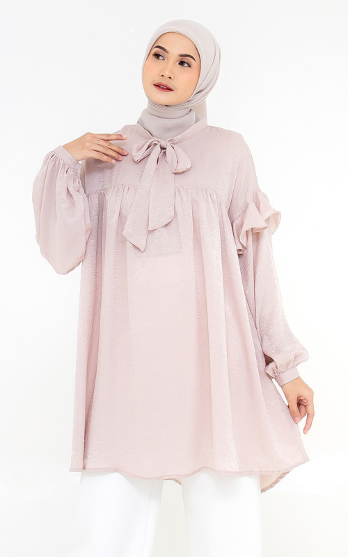 Tunik - Delilah - Clark Tunic Flare - Choco