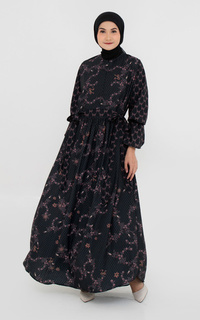 Gamis Delilah - Dulcet Dress Print