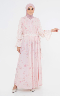 Gamis Delilah - Resse Dress Print