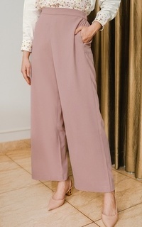 Waistband Pants - Dusty Pink