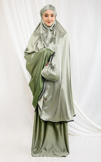 Mukena Nova 051 B Asheeqa Shabira Maxi Green