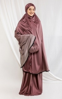 Mukena Nova 051 A Asheeqa Shabira Maxi Maroon