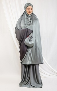 Mukena Nova 050 B Kamania Adistia Maxi Grey