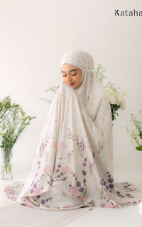 Praying Set Katahati - Blooming Series Prayer Set Mukena Sajadah