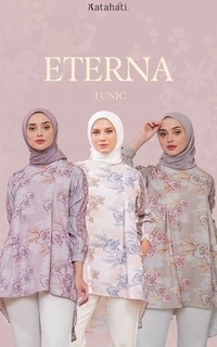 Tunik Katahati - Eterna Ruffle Tunic Series