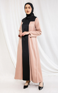 Long Dress Fatimah Dress Two Tone