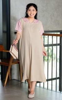 Tunik Yoenik Apparel Wonwu Midi Dress Coksu M18330 R57S1