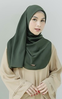 Hijab Polos Detaa Oval Syari