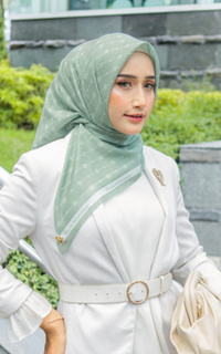 Hijab Motif Monosha Series in Sage