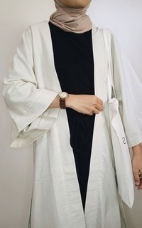 Cardigan Kana Linen Outer Ivory