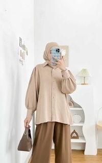 Kemeja Basic Puffy Shirt Milo