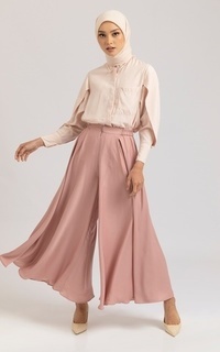 Palazzo Kami Anika Plain Pants Pink