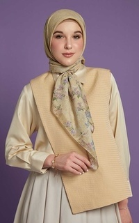 Hijab Motif Bundling Bamed X Kami Orva London Scarf Buttercup