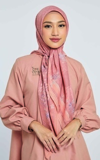 Hijab Motif Kami Libera Signature Scarf Brick