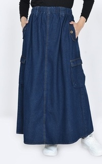 Rok Skoder Skirt (Rok Denim Kargo)