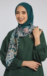 Printed Scarf Kami Sonali Signature Scarf Emerald