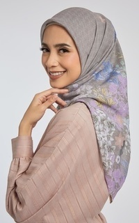 Printed Scarf Kami Sonali Signature Scarf Taupe