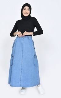 Skirt Denim Skirt Cargo LB