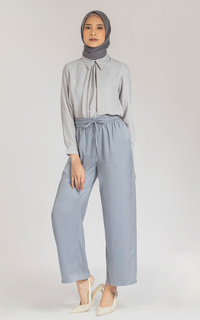 Celana Kami Zura Pants Plain Grey