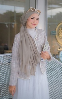 Instant Hijab LOWKEY RUFFLE TURBAN INSTANT